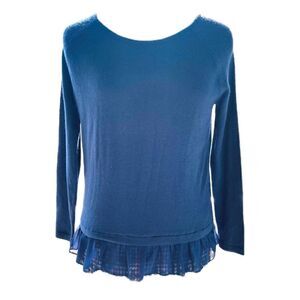 NWT MSRP $159.00 Key Hole Bow Back Sweater Size Small